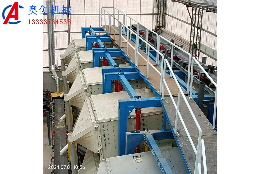 石英砂篩分設(shè)備方形搖擺篩 石英砂篩分設(shè)備方形搖擺篩